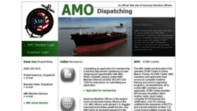 What Amodispatching.com website looked like in 2018 (5 years ago)