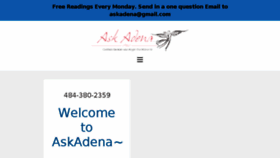 What Askadena.com website looked like in 2018 (5 years ago)