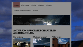 What Andersonassociatesltd.com website looked like in 2018 (5 years ago)