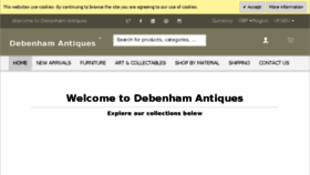 What Antiquefurniture.tv website looked like in 2018 (5 years ago)