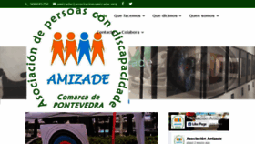 What Asociacionamizade.org website looked like in 2018 (5 years ago)