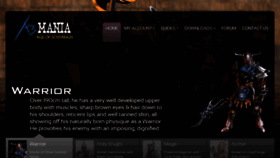 What A3mania.com website looked like in 2018 (5 years ago)