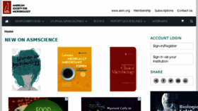 What Asmscience.org website looked like in 2018 (5 years ago)