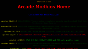 What Arcademodbios.com website looked like in 2018 (5 years ago)