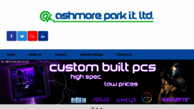 What Ashmorepark.co.uk website looked like in 2018 (5 years ago)