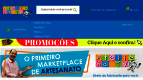 What Atelienatv.com.br website looked like in 2018 (5 years ago)