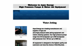 What Aquaenergy.com website looked like in 2018 (5 years ago)