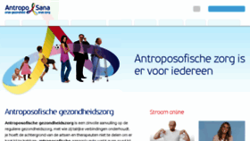 What Antroposana.nl website looked like in 2018 (5 years ago)
