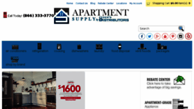 What Apartmentsupply.com website looked like in 2018 (5 years ago)