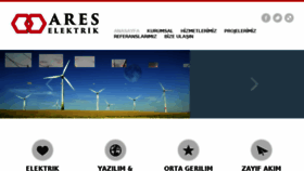 What Areselektrik.com.tr website looked like in 2018 (5 years ago)