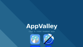 What Appvalley.vip website looked like in 2018 (5 years ago)
