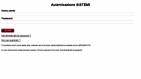 What App.sisteminrete.com website looked like in 2018 (5 years ago)