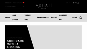 What Abhatisuisse.com website looked like in 2018 (5 years ago)