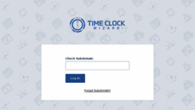 What Apps.timeclockwizard.com website looked like in 2018 (5 years ago)