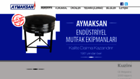 What Aymak.com.tr website looked like in 2018 (5 years ago)