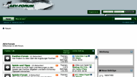 What Aev-forum.de website looked like in 2018 (5 years ago)