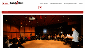 What Ahlen.eu website looked like in 2018 (5 years ago)