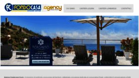 What Agencyfondocasa.it website looked like in 2018 (5 years ago)