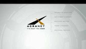 What Acranet.com website looked like in 2018 (5 years ago)