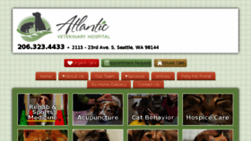 What Atlanticvetseattle.com website looked like in 2018 (5 years ago)