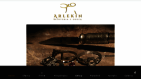What Arlekin.design website looked like in 2018 (5 years ago)