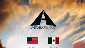 What Arvimex.com website looked like in 2018 (5 years ago)