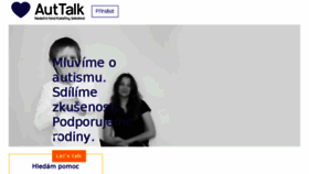 What Auttalk.cz website looked like in 2018 (5 years ago)