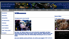 What Aquarium-bach.at website looked like in 2018 (5 years ago)