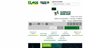 What Aceguarulhos.com.br website looked like in 2018 (5 years ago)