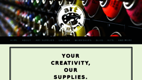 What Artcentralartsupply.com website looked like in 2018 (5 years ago)