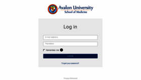 What Avalonu.lecturio.com website looked like in 2018 (5 years ago)