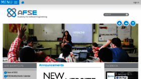 What Afsenyc.org website looked like in 2018 (5 years ago)