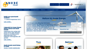 What Anode.nl website looked like in 2018 (5 years ago)