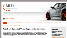 What Auto-rent-system.com website looked like in 2018 (5 years ago)
