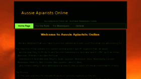 What Aussieapiaristsonline.net website looked like in 2018 (5 years ago)