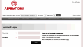 What Aspirationsonline.com website looked like in 2018 (5 years ago)