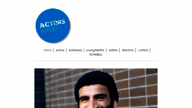 What Actorsgarden.de website looked like in 2018 (5 years ago)