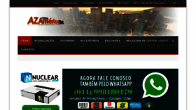 What Azamericasat.net website looked like in 2018 (5 years ago)