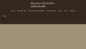 What Animosas-australian-labradoodles.be website looked like in 2018 (5 years ago)