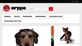 What Arppe.es website looked like in 2018 (5 years ago)