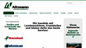 What Altmann-gmbh.at website looked like in 2018 (5 years ago)