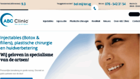 What Abc-clinic.nl website looked like in 2018 (5 years ago)