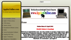 What Apple2online.com website looked like in 2018 (5 years ago)