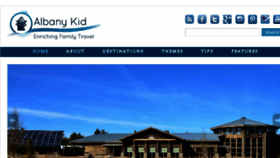 What Albanykid.com website looked like in 2018 (5 years ago)