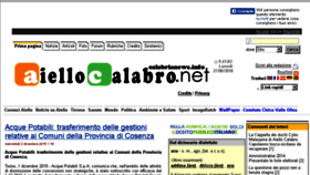 What Aiellocalabro.net website looked like in 2018 (5 years ago)