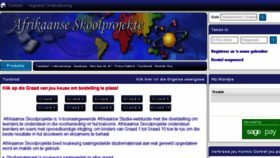 What Afrikaanseskoolprojekte.co.za website looked like in 2018 (5 years ago)