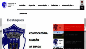 What Afbraga.fpf.pt website looked like in 2018 (5 years ago)