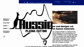 What Aussieplasmacutting.com.au website looked like in 2018 (5 years ago)