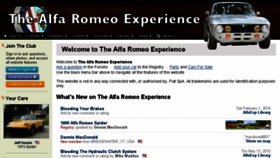 What Alfaexperience.com website looked like in 2018 (5 years ago)