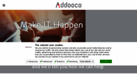 What Addooco.it website looked like in 2018 (5 years ago)